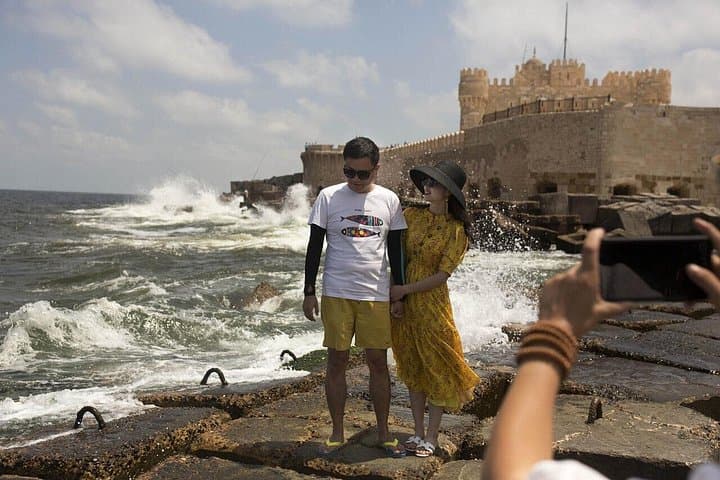 Alexandria Day Trip from Cairo: Kom el Shoqafa, Qaitbay & Bibliotheca Highlights photo 3