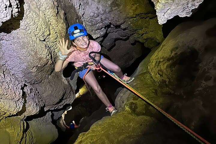 Rappelling into Cova Fosca: 4-Hour Caving Adventure in Sierra de Segària photo 2