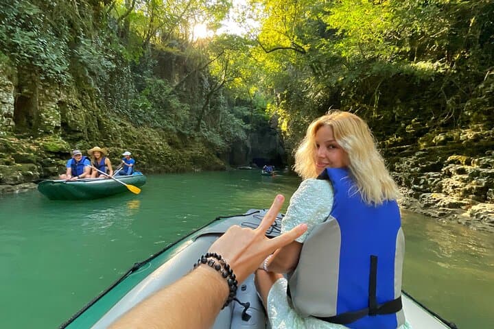 Canyons & Cave Tour from Kutaisi — Okatse, Martvili & Prometheus in a Day