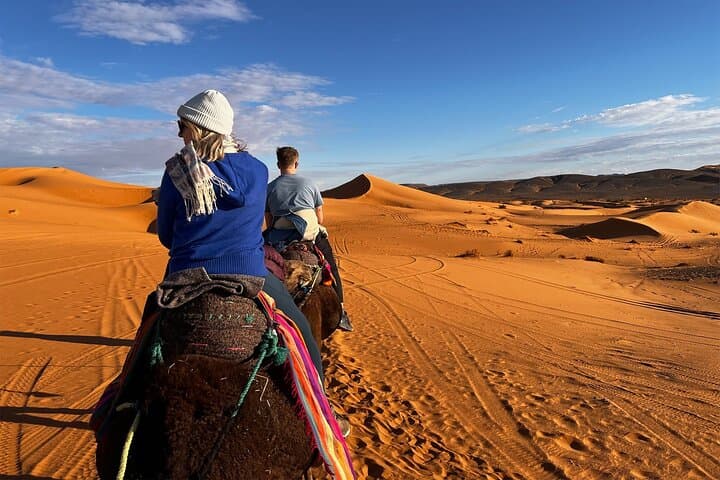 Two-Day Private Sahara Escape from Fez: Camel Trekking, Dunes & Desert Camps photo 2