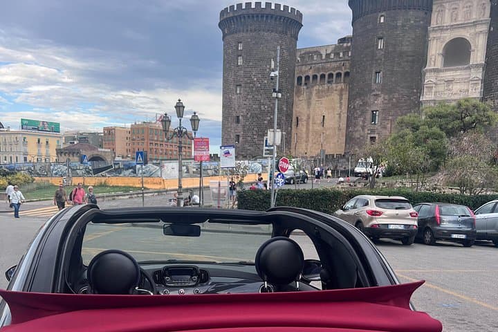 Naples Panoramic Drive in a Classic Fiat 500 Cabrio: Coastal Views & City Sights photo 1