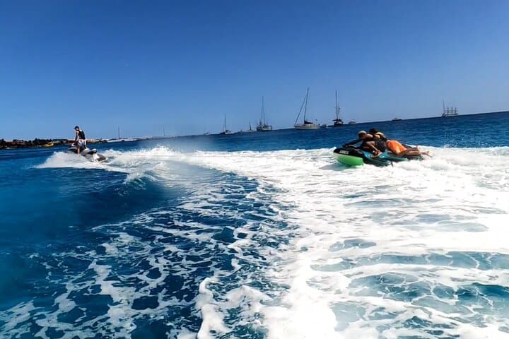 Extreme Donut Ride in Santa Maria Bay — High-Speed Inflatable Thrill on Sal Island photo 2