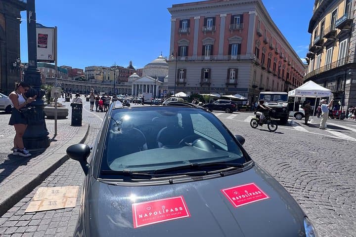 Naples Panoramic Drive in a Classic Fiat 500 Cabrio: Coastal Views & City Sights photo 2