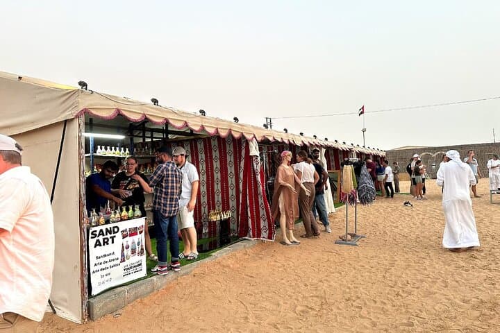 VIP Desert Safari Abu Dhabi: Private Seating, Sunset & Starry Dinner photo 6
