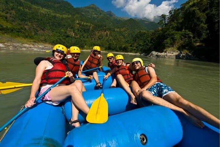 Trishuli River Rafting from Kathmandu — 3-Hour Whitewater Day Trip to Charaudi