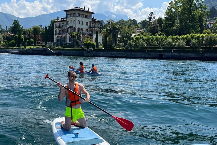 Stand-Up Paddle Rental on Lake Como in Bellagio — Paddle Villa Gardens & Hidden Beaches photo 3