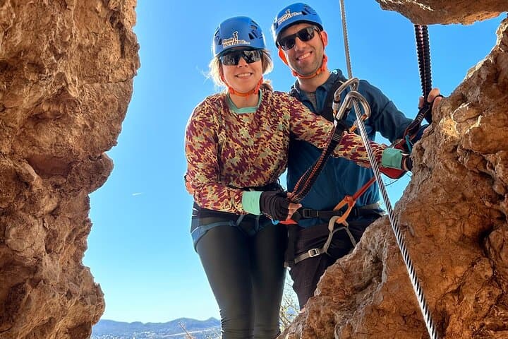 Via Ferratas of Bolón: 4-Hour Guided Climb and Zip Line in Elda photo 5