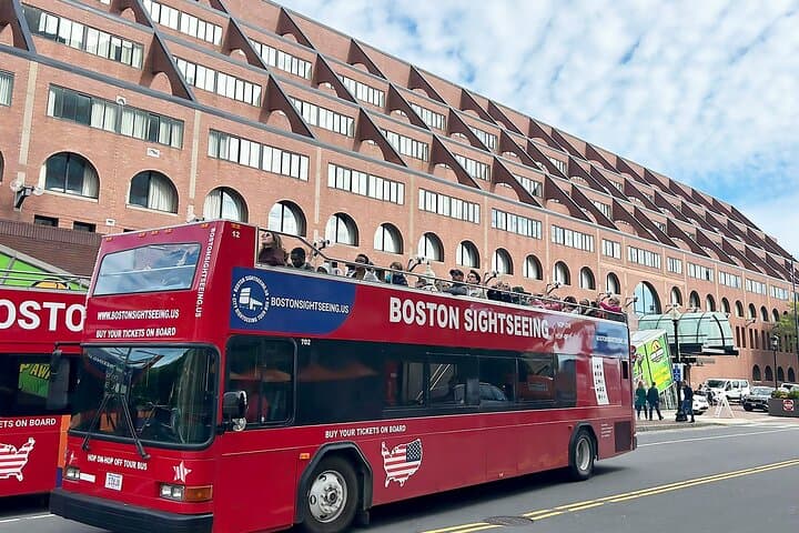 Hop the Open-Top Double-Decker: 90-Minute Boston Sightseeing Single-Ride Pass photo 2