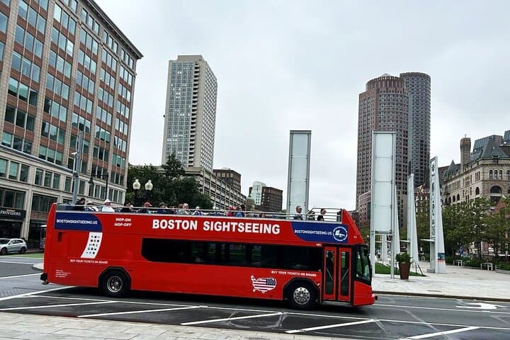 Hop the Open-Top Double-Decker: 90-Minute Boston Sightseeing Single-Ride Pass photo 4