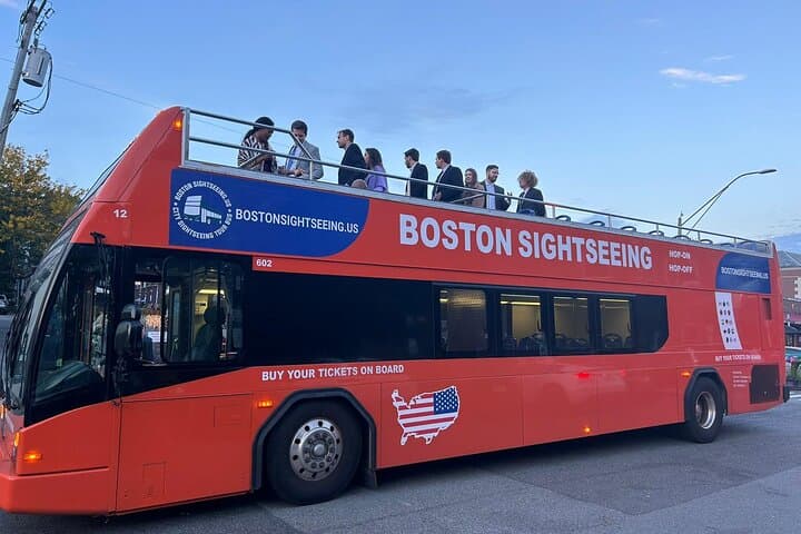 Hop the Open-Top Double-Decker: 90-Minute Boston Sightseeing Single-Ride Pass photo 3