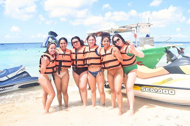 Banana Boat Ride at Playa San Francisco — Cozumel Family Water Adventure photo 6