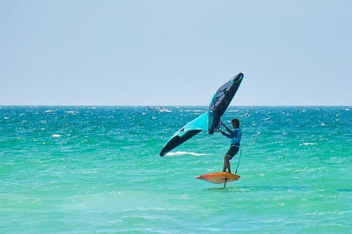Private Wing Foil Lesson in Cancún (Isla Blanca) — Learn Wingfoiling on Flatwater