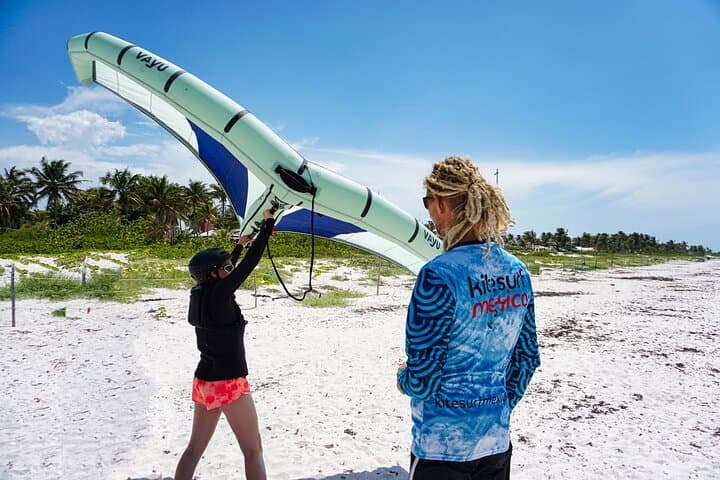 Private Wing Foil Lesson in Cancún (Isla Blanca) — Learn Wingfoiling on Flatwater photo 2