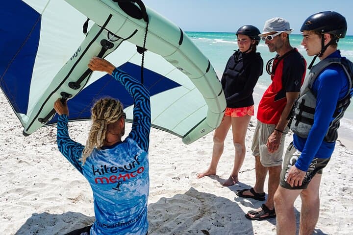 Private Wing Foil Lesson in Cancún (Isla Blanca) — Learn Wingfoiling on Flatwater photo 3