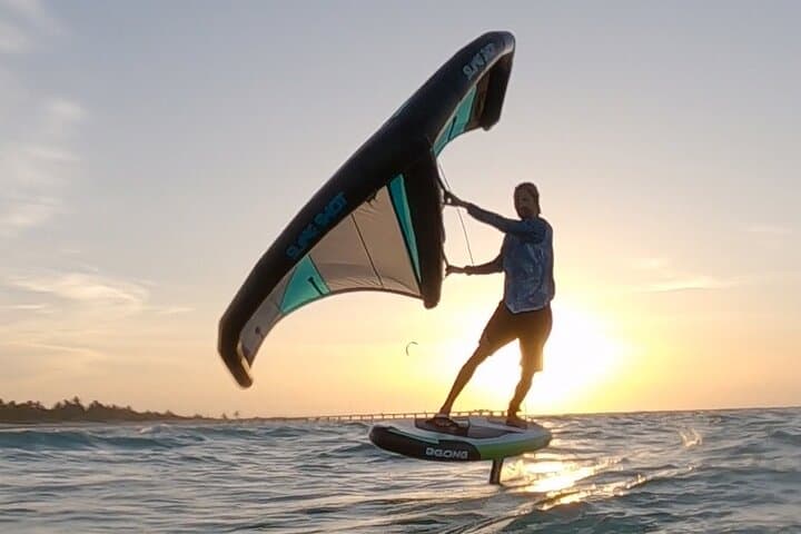Private Wing Foil Lesson in Cancún (Isla Blanca) — Learn Wingfoiling on Flatwater photo 4