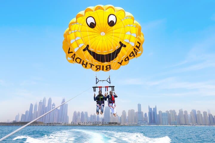 Parasailing Dubai Harbour: Soar 250m Above Jumeirah Beach photo 6