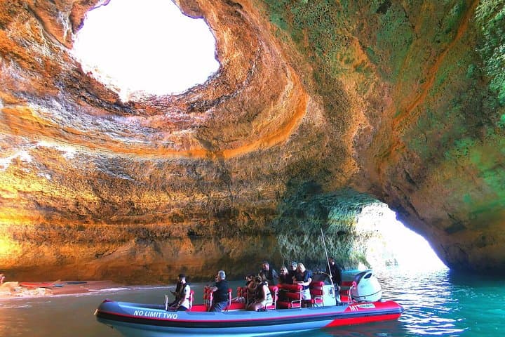 Dolphins and Benagil Caves: 2.5-Hour Semi-Rigid Boat Tour from Albufeira photo 3