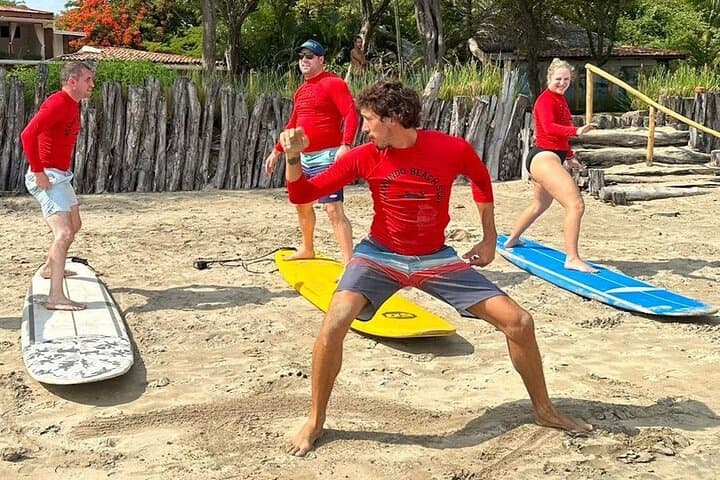 Tamarindo Beach Surf Lessons: Beginner Surf Class with Smoothie & Gear Included photo 2