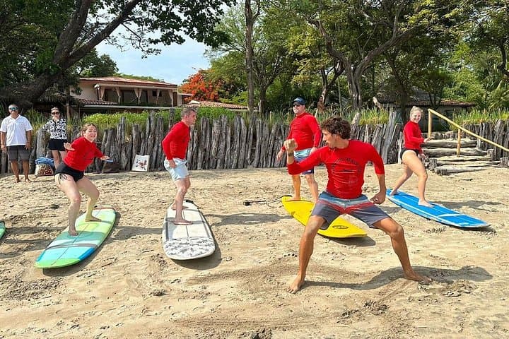 Tamarindo Beach Surf Lessons: Beginner Surf Class with Smoothie & Gear Included photo 3