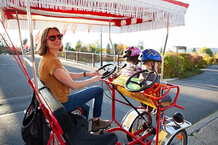 Surrey and Electric Bike Rentals on the Deschutes River: Pedal Bend’s Old Mill District photo 6