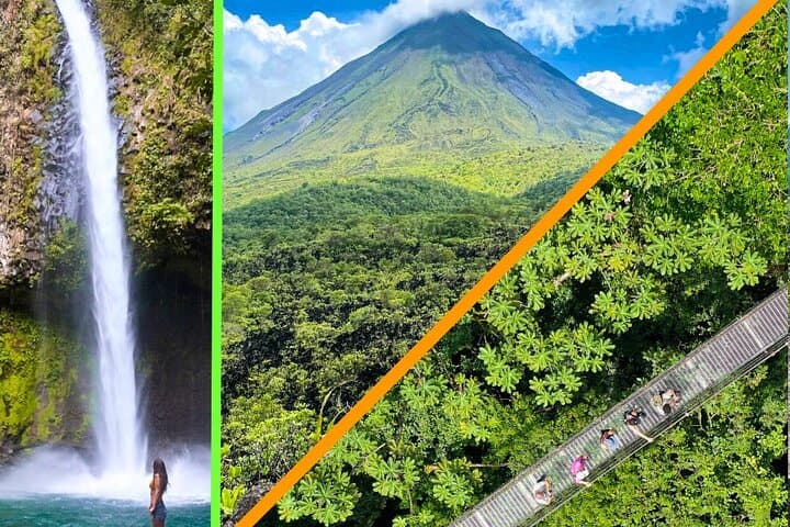 Full Combo Day in Arenal: Hanging Bridges, Volcano Hike & La Fortuna Waterfall photo 1