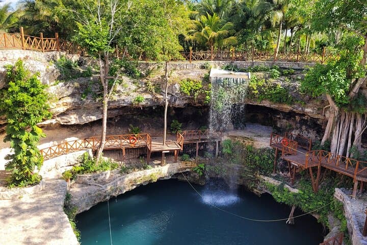 Tulum & Coba Deluxe Day: Cenote Kuxtal and Playa del Carmen Full-Day Adventure photo 2