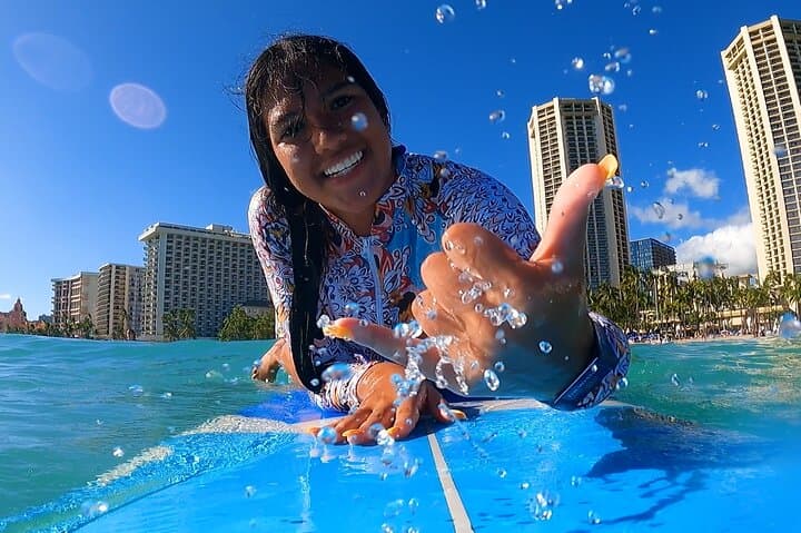 Waikiki 2-Hour Private Surf Lesson with Pro Instructor