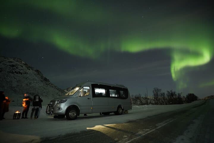 Tromsø Aurora Chase: Northern Lights Tour with Bonfire and Free Portrait photo 3