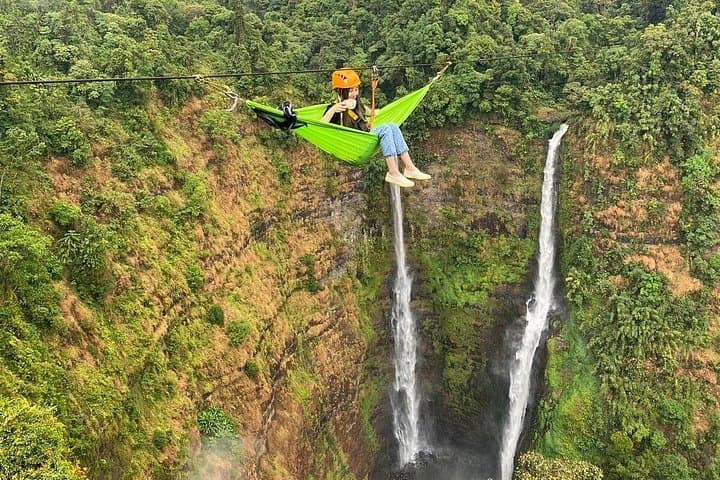 Pakse Zipline at Tad Fane Waterfall: Zipline & Sky Hammock Adventure photo 3