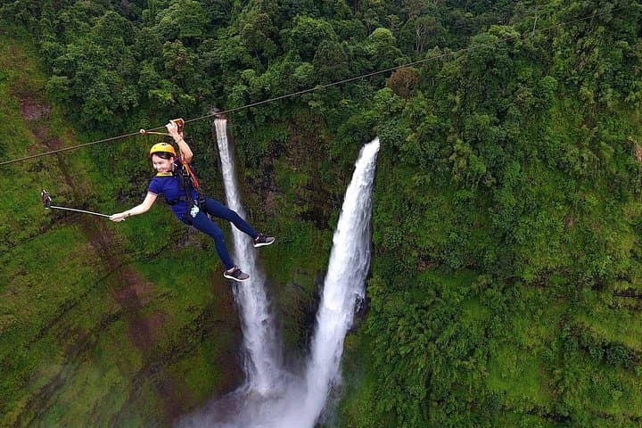 Pakse Zipline at Tad Fane Waterfall: Zipline & Sky Hammock Adventure photo 2