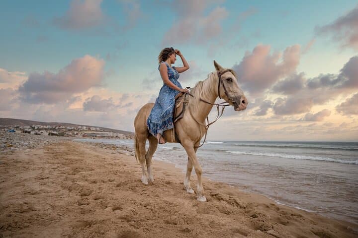 Sunset Beach Horse Ride in Taghazout: Atlantic Gallops & Coastal Trails photo 3