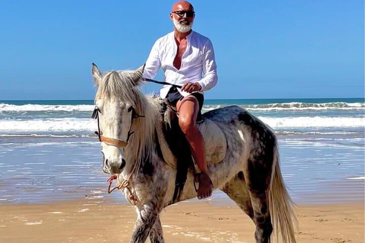 Sunset Beach Horse Ride in Taghazout: Atlantic Gallops & Coastal Trails photo 4