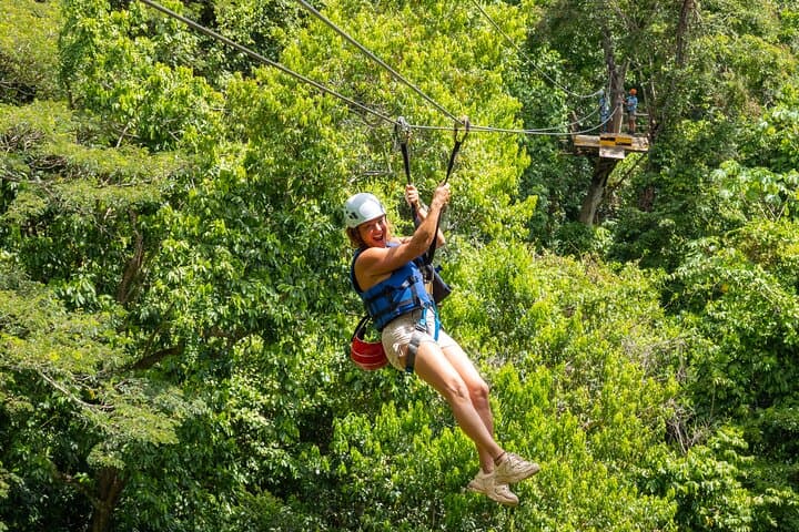 Amber Cove Adventure: 7 Waterfalls and 5 Zip Lines at Damajagua photo 6