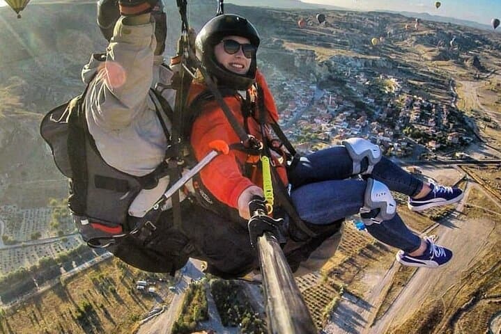 Soar Over Fairy Chimneys: Tandem Paragliding in Cappadocia photo 5