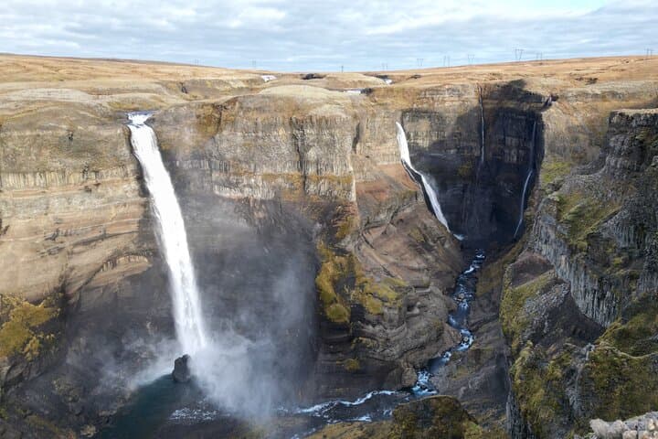 Helicopter Tour Over Iceland: 3 Landings, Geothermal Bath & Golden Circle from Reykjavík photo 3