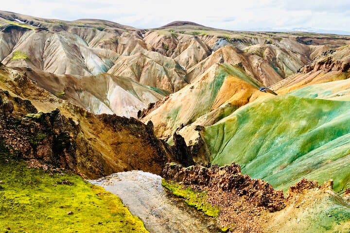 Helicopter Tour Over Iceland: 3 Landings, Geothermal Bath & Golden Circle from Reykjavík photo 6
