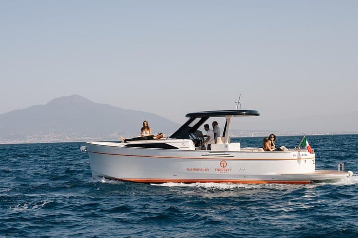 Sorrento to Capri Private Luxury Boat Tour with Blue Grotto & Swimming photo 3