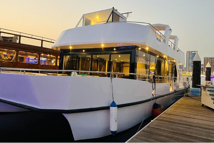 Sunset Catamaran Dinner Cruise at Al Jaddaf Waterfront, Dubai photo 4