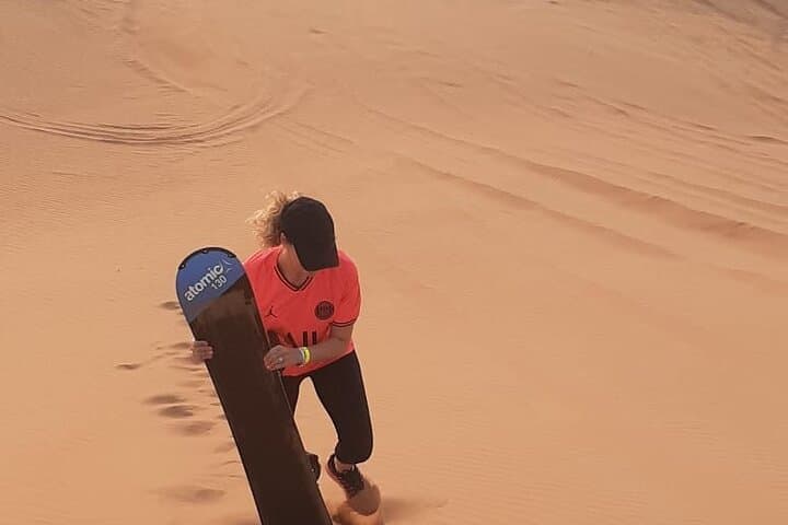 Morning Desert Safari Dubai: Sandboarding, Dune Bashing & Flamingo Birdwatching photo 3