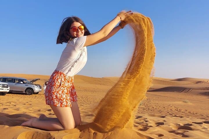 Morning Desert Safari Dubai: Sandboarding, Dune Bashing & Flamingo Birdwatching photo 1