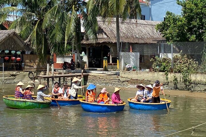 Hoi An Basket Boat Ride: Coconut Forest Cruise with Local Guides