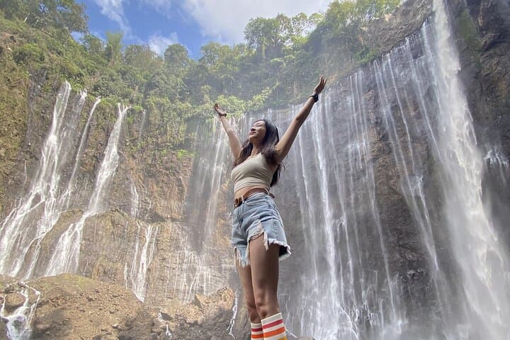 3-Day Sewu Waterfalls, Bromo Sunrise & Ijen Blue Fire Private Tour