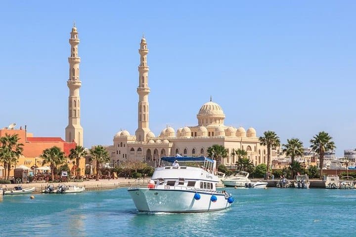 Hurghada City Tour: Marina, Market & Papyrus Factory Experience photo 1