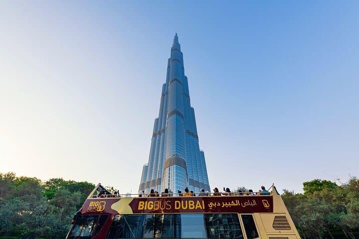 See Dubai by Open-Top Bus: Big Bus Hop-On Hop-Off Discover Pass