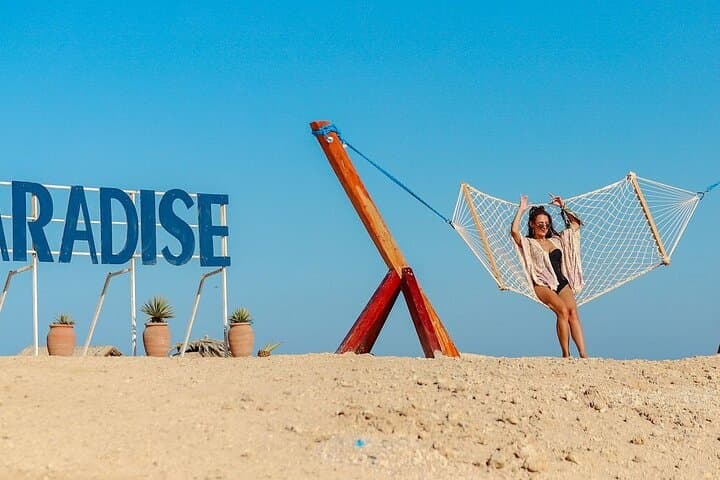 Private Island Escape from Hurghada: 7-Hour Red Sea Snorkel & Beach Day photo 3