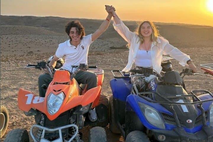 Agafay Desert Quad Adventure: Ride, Swim & Moroccan Lunch from Marrakech photo 2