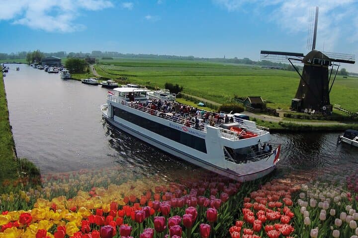 Keukenhof Gardens & Windmill Cruise: Day Trip from Amsterdam