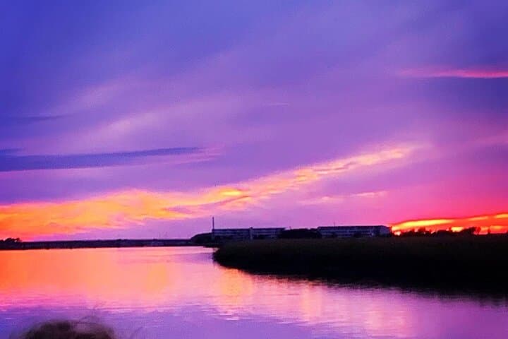 Folly Beach Private Sunset Dolphin Cruise — Charleston Dolphin Watching at Golden Hour