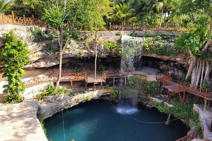 Full-Day Tulum, Cobá & Cenote Kuxtal: Ancient Ruins, Jungle Climb & Cenote Swim photo 1