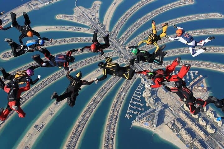 Skydive Over The Palm and Evening at Global Village — Dubai Day Tour photo 2